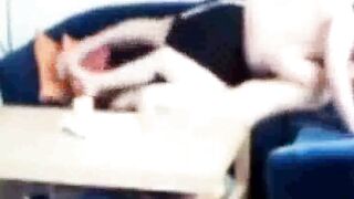 Sister-in-law caught fucking on the couch