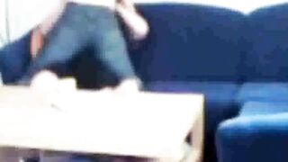 Sister-in-law caught fucking on the couch
