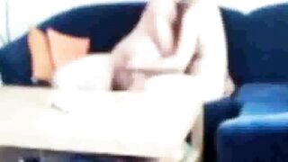 Sister-in-law caught fucking on the couch