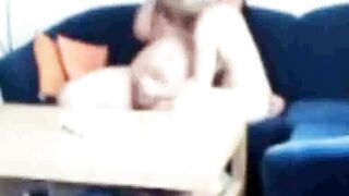 Sister-in-law caught fucking on the couch