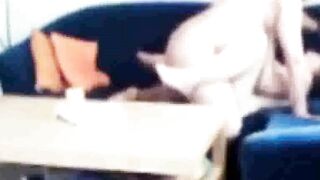 Sister-in-law caught fucking on the couch