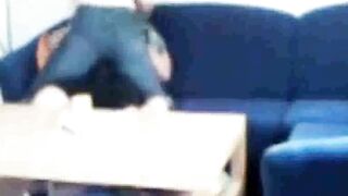 Sister-in-law caught fucking on the couch