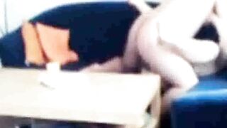 Sister-in-law caught fucking on the couch