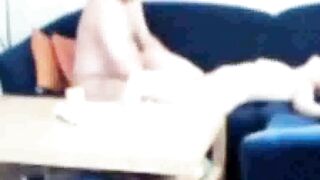 Sister-in-law caught fucking on the couch