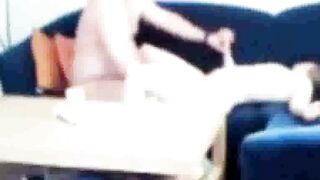 Sister-in-law caught fucking on the couch