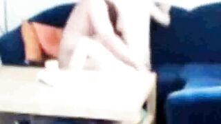 Sister-in-law caught fucking on the couch