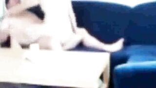 Sister-in-law caught fucking on the couch