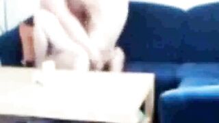 Sister-in-law caught fucking on the couch