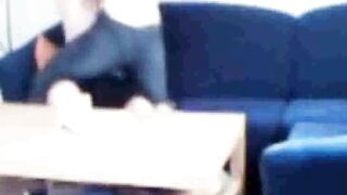 Sister-in-law caught fucking on the couch