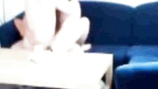 Sister-in-law caught fucking on the couch