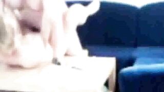 Sister-in-law caught fucking on the couch