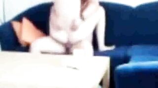 Sister-in-law caught fucking on the couch