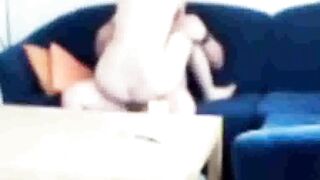 Sister-in-law caught fucking on the couch