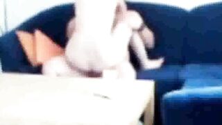 Sister-in-law caught fucking on the couch