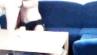 Sister-in-law caught fucking on the couch