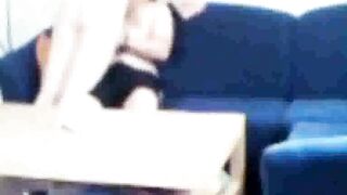 Sister-in-law caught fucking on the couch