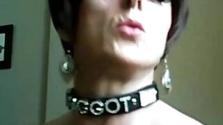 SISSY EVE'S ADULT TOY SHOW - amateur crossdresser webcam fun