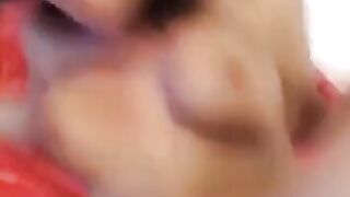 POV Amateur with Big Natural Tits & Cumshot