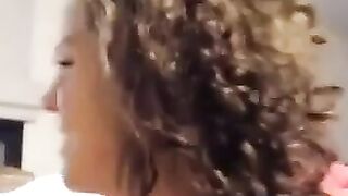 POV Amateur with Big Natural Tits & Cumshot
