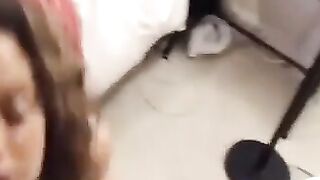 POV Amateur with Big Natural Tits & Cumshot