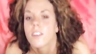 POV Amateur with Big Natural Tits & Cumshot