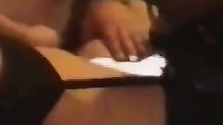 Gangbang in Adult Cinema: Big Tits Amateur Creampied by Many