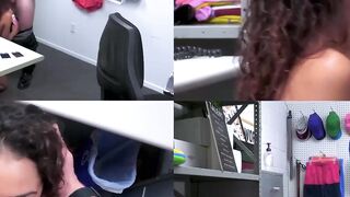 Wrex Oliver inspects and teases Brunette Sarah Lace's anus