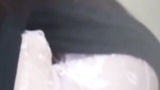 Voyeur cam records a Japanese babe shaving her bush