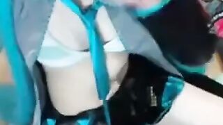 Miku Hatsune Asian Amateur Webcam Show