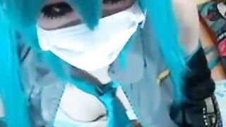 Miku Hatsune Asian Amateur Webcam Show