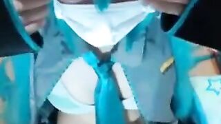 Miku Hatsune Asian Amateur Webcam Show