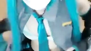 Miku Hatsune Asian Amateur Webcam Show