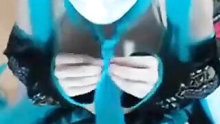 Miku Hatsune Asian Amateur Webcam Show
