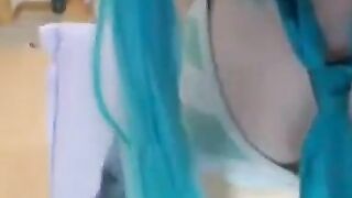 Miku Hatsune Asian Amateur Webcam Show