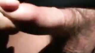 Homemade Masturbation: Cumming in Foreskin 2