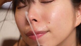 Japanese Housewife Gets Facial From Big Black Cock UNCENSORED Kotsue Minami