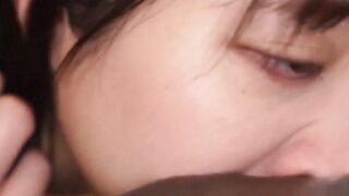 Japanese Housewife Gets Facial From Big Black Cock UNCENSORED Kotsue Minami