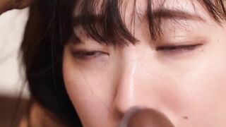 Japanese Housewife Gets Facial From Big Black Cock UNCENSORED Kotsue Minami