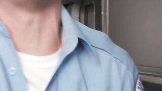 Caught our ambulance driver jerking off in mobile