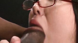 BBW Japanese MILF Fucked Balls Deep And Creampied By BBC UNCENSORED Yurika