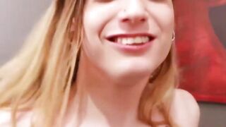 TranssexualNetwork.com - Cassidy Quinn's big tits in tranny fucking contest