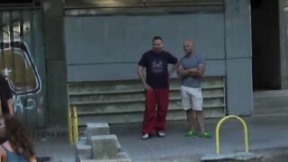 Blonde Public Humiliation and Fucking