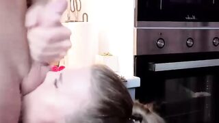 Hot slut get facial after hard anal pounding with big cock