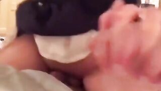 Asian Crossdresser Cums During Sex