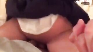 Asian Crossdresser Cums During Sex