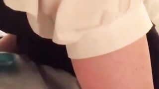 Asian Crossdresser Cums During Sex