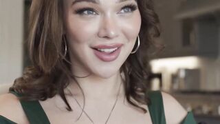 Soaked teen blonde fucked by stepmoms TS friends