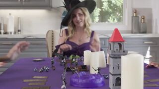 Soaked teen blonde fucked by stepmoms TS friends