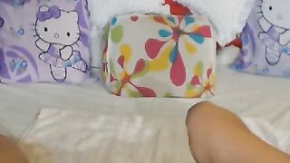 Big-Titted Camgirl Rides Her Dildo Machine