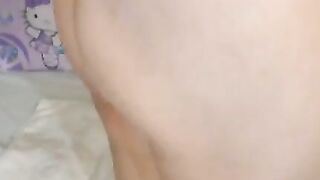 Big-Titted Camgirl Rides Her Dildo Machine
